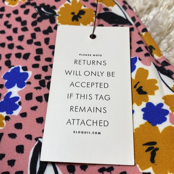 Eloquii Neoprene Floral Pencil Skirt - Picture 4 of 9